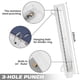 thumbnail image 2 of 3 Hole Binder, 3 Hole Punch, Portable Hole Punch for 3 Ring Binder, Suitable for School, Office, 2 of 5