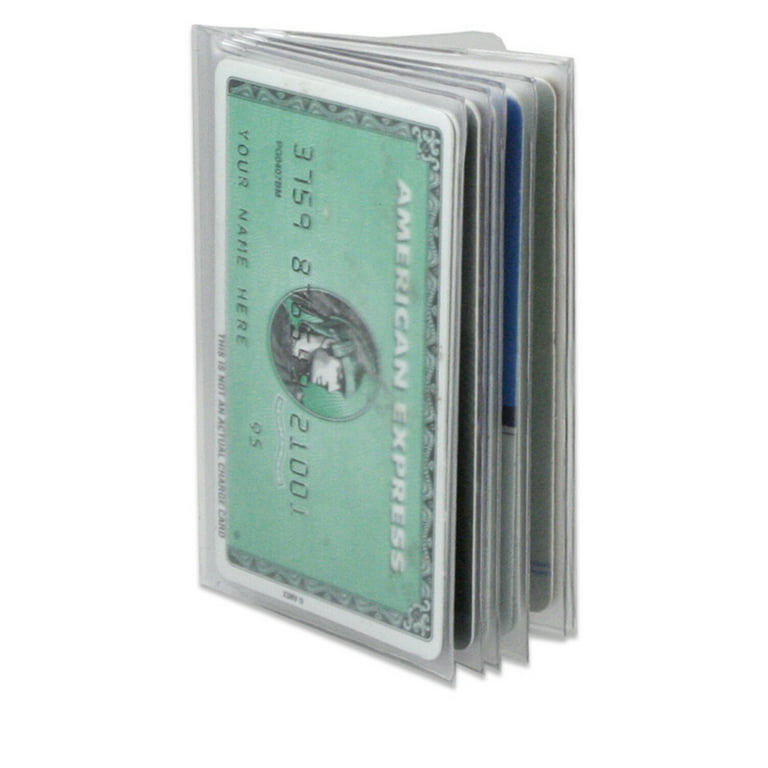 Wallet Inserts - Trifold 6 Page Credit Card Size 
