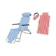 thumbnail image 3 of Colección de sillas de playa para muñecas a escala 1:6, modelo de silla relajante diminuta, figura de acción a escala 1/6. azul, 3 of 9