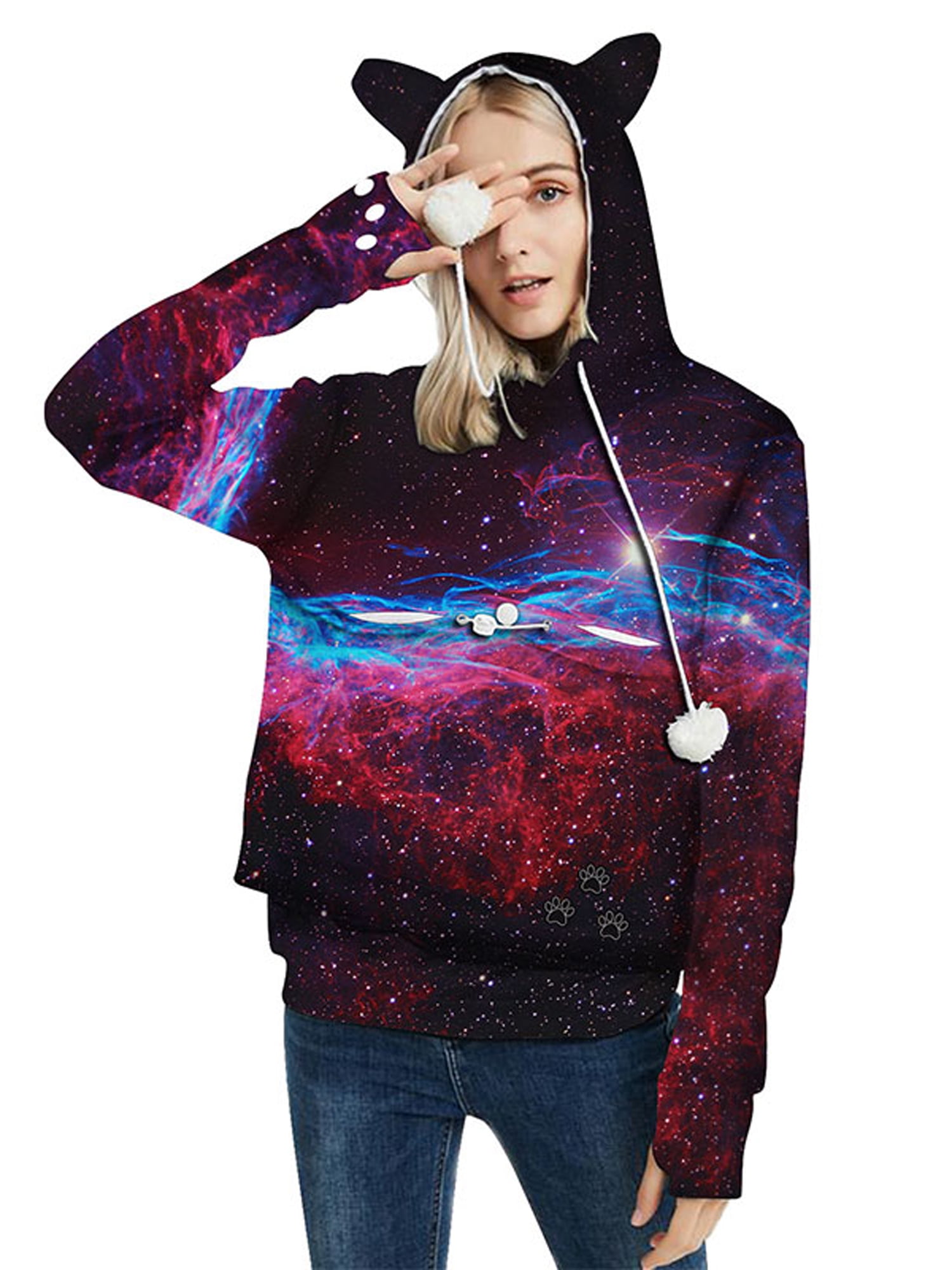 galaxy hoodie walmart