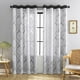 thumbnail image 1 of Cortinas para sala de estar con efecto circular moderno, cortinas interiores y cortinas para ventana de dormitorio, cortinas opacas térmicas, semiopacas, con ojales, 140 x 2, 1 of 5