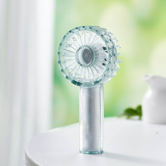 XGFHYJEH Hand Held Fan, Mini Fan Handheld, Hand Held Fan Rechargeable, Portable Folding Hand Held Cooling Fan