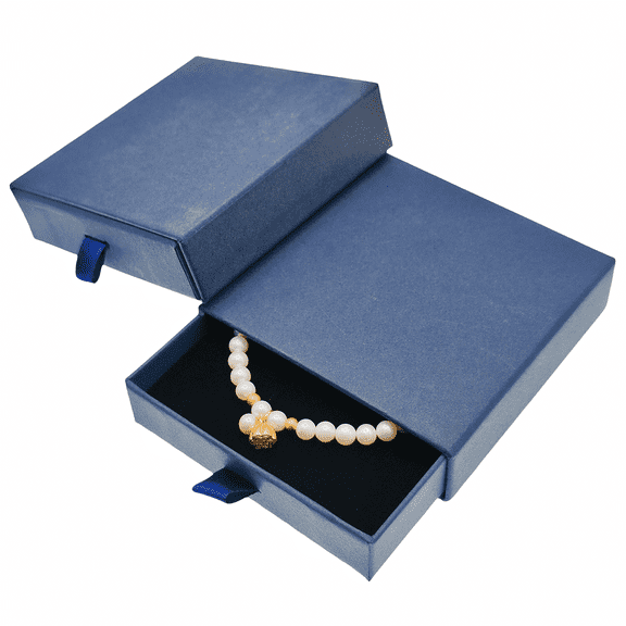 LANTWOO 2 Pack Jewelry Gift Boxes 3.5 x 3.5 x 1 Inch Cardboard Jewelry Boxes, Small Gift Boxes for Jewelry Earrings Necklaces Handmade Bangles Bracelets