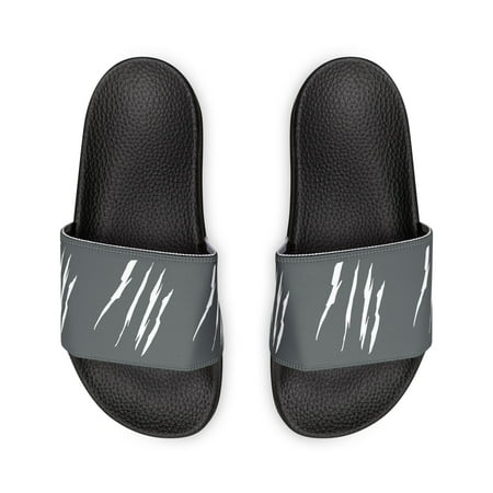 

Effete Feline Claw Marks Scratch Youth Removable-Strap Sandals