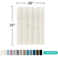 thumbnail image 2 of ZGAD  Sage Green Bathroom Rugs Runner Extra Long Large Bath Mat Plush Shaggy Chenille Bathroom Rug 47 x 17 Non-Slip Bath Rug Runner Extra Soft & Absorbent Thick Floor Mats, Machine Washable, Sage, 2 of 7