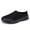 Black, variant on Women's Mules with Soft Lining for Touch Skin Comfort Women's Casual On Shoes Breathable Comfortable Low Heel Loafers For Daily Wear With Jeans Shorts Pants Spring Summer Fall Lightweight Walking