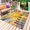 Yellow, variant on Watercolor Sun Outdoor Rug for Patio/Deck/Porch, Non-Slip Large Area Rug 5 x 7 Ft, Cartoon Summer Colorful Rainbows Waves Indoor Outdoor Rugs Washable Area Rugs, Reversible Camping Rug Carpet Runner