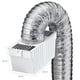 thumbnail image 2 of Kit de filtro de pelusa para secadora Deflecto LTF Supurr-Flex, conducto metálico, 2 of 5