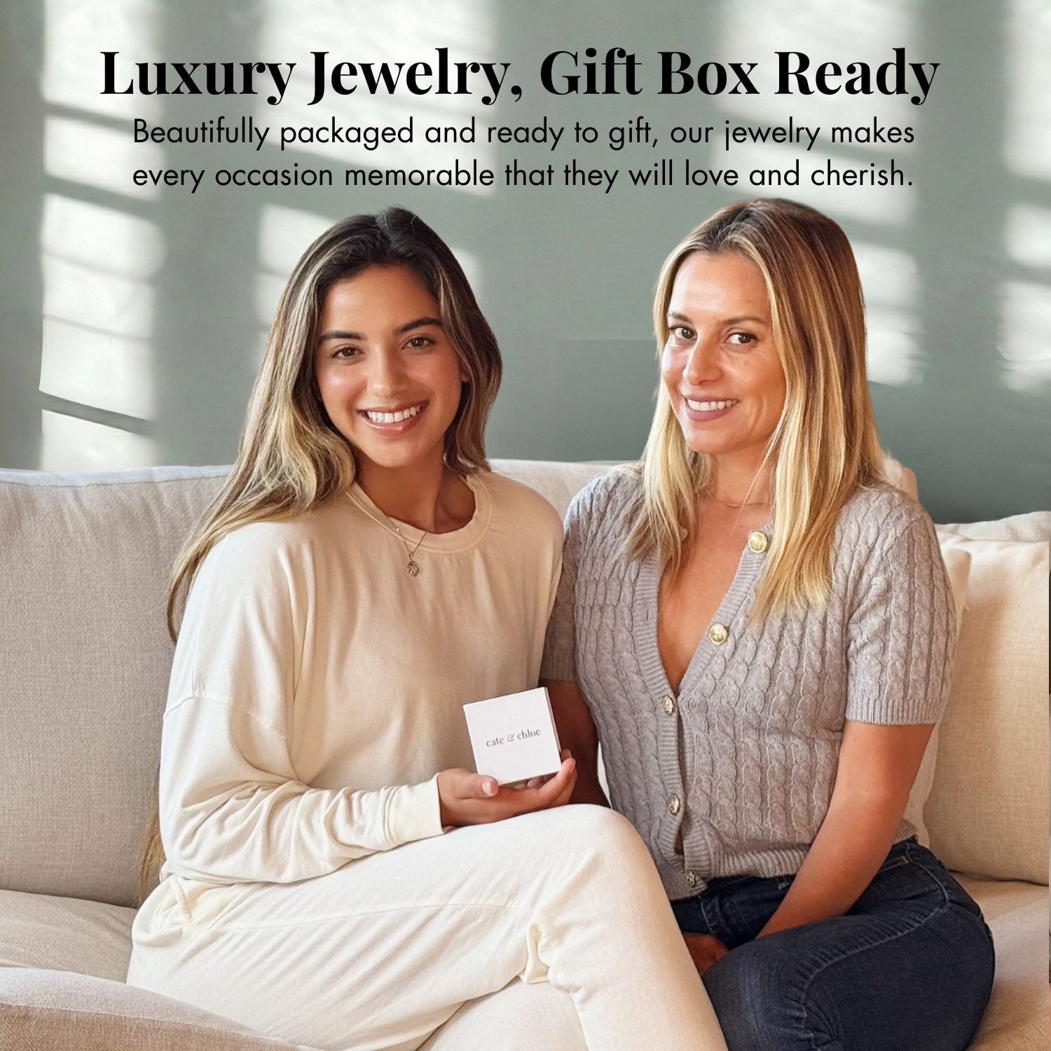 Cate & Chloe January Garnet Birthstone Stud Earrings photo 4