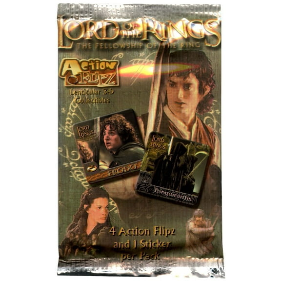 The Lord of the Rings The Fellowship of the Ring Action Flipz Card Pack