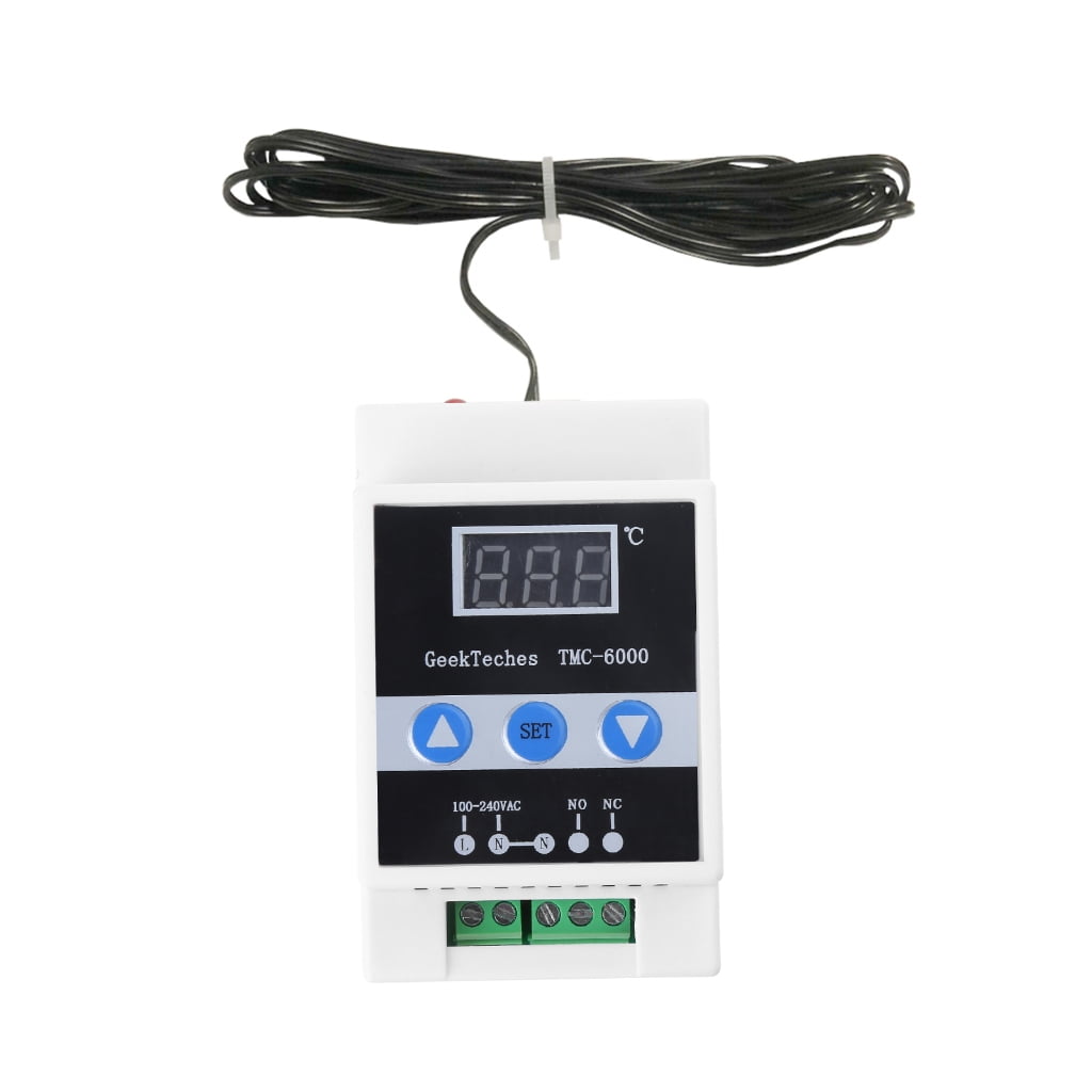 TMC-6000 Digital Temperature Controller 3-digit LED Display -45℃~110℃ Range
