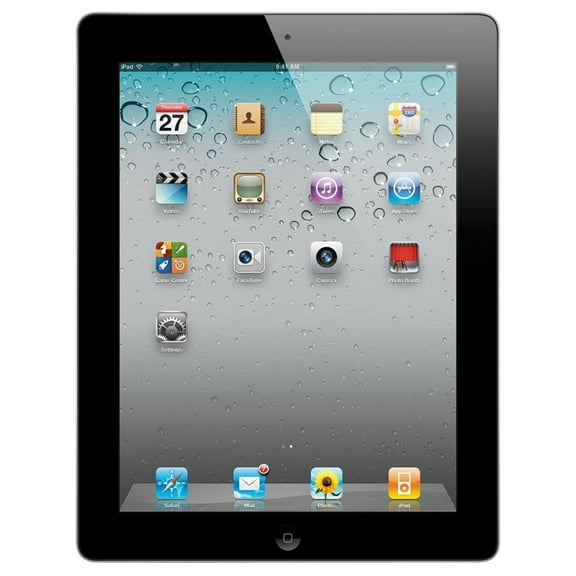 Restored Apple iPad (2nd Generation) 32GB Wi-Fi Only - Black (Refurbished)