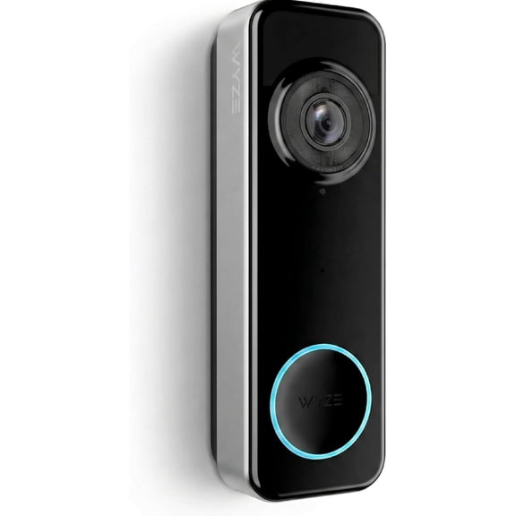 Open Box WYZE MR_BVD Video Doorbell Camera, Wireless Battery-Powered, 1080p HD, Two-Way Audio, Weather Resistant