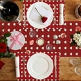 thumbnail image 6 of Apmemiss Clearance Valentines Day Table Runner, Sweet Heart Valentines Day Decorations Valentines Runner for Table Seasonal Sweet Decor for Indoor Outdoor Dining Table Decorations, 6 of 8