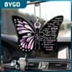 thumbnail image 1 of Do Not Fade Butterfly Cross Shape Design Widget Creative Keychain Accessories Universal Durable Car Pendant Personalized Style07Russian Federation He Qiyong unisex, 1 of 1