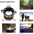 thumbnail image 4 of Quemador de Alcohol para acampar al aire libre, juego de soporte para horno, estufa de Camping, 4 of 7