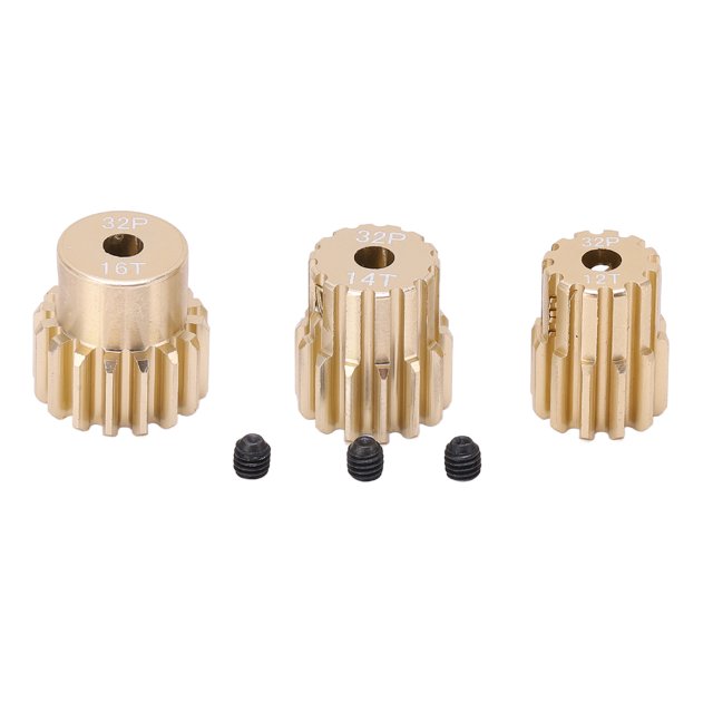 Engranaje de Piñón de motor ANGGREK 32P 3.17 mm Con Tornillo Para Actividades Al Aire libre