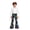 Multicolour, variant on Pants for Boys Music Festival Stylish Print Flared Elastic Trousers Performance 5-6 Years