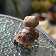 thumbnail image 7 of Turtle Garden Statue Outdoor Decor - Handcrafted Resin Turtle Sculpture for Yard, Patio, Backyard & Balcony - Unique Mother's Day Gift for Women & Mom, 7 of 7