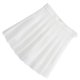 thumbnail image 1 of Qarigey Minifaldas plisadas de cintura alta de una línea de verano para mujer Vestidos Blanco XS, 1 of 6