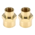 thumbnail image 1 of Acoplamientos reductores de latón Unique Bargains 1/4"NPT x 1/8"NPT 2 Pcs, 1 of 7