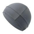 thumbnail image 2 of Shadoumai Breathable Cotton Skull Caps for Men & Women - Lightweight Beanie Sleep Hat, Liner for Sports, Outdoor, Cold Weather, 2 of 6