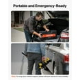 thumbnail image 4 of VEVOR Low Profile Floor Jack, 1.5 Ton (3300 lbs) Capacity, Steel Racing Floor Jack with Single Piston Quick Lift Pump, Lifting Range 5.1-12.2 Inches, 4 of 9