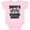 AD-Pink, variant on Inktastic Daddys Racing Buddy Car Flags Boys or Girls Baby Bodysuit