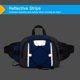 thumbnail image 4 of Bolsa de Cinta Bolsa Fanny Pack Hip Bum Con Soporte de Botella de Agua para Hombres Mujeres para el Ciclo de Senderismo de Al Aire Libre ViJando, 4 of 7
