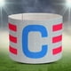 thumbnail image 1 of Brazalete Capitan Banda Ajustable Transpirable para Capitán de Fútbol (Gris), 1 of 6