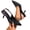 Black 41, variant on Joernso Women's Kitten Heel Sandals Sexy Pointed Toe Dress Shoes Closed Toe Heeled Pumps with Ankle Strap for Wedding Party Office
