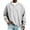 #_001White, variant on ASDFVBKG Waffle Sweatshirt for Men Crewneck Soft Long Sleeve V Neck Vintage Pullover Dressy Classic Loose Fit Sweatshirt Light Green S