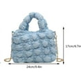 thumbnail image 6 of LinYooLi Quilted Crossbody Bag for Women Shoulder Purse with Chain Strap Puffer Crossbody Purse Trendy Satchel Bag, 6 of 6