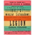 thumbnail image 3 of Anonymous 15x18 Black Modern Framed Museum Art Print Titled - Solemn November Evening.'Legion 'stanisław Wyspiański (1919), 3 of 5
