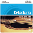 thumbnail image 1 of Daddario Ez940 Juego Cuerdas Guitarra Acústica 85/15, 1 of 1