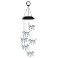 thumbnail image 1 of Solar Lights Outdoor Garden Color Changing Outdoor Colorful Solar Wind Chime Light Led Dog Rotating Wind Chime Light Courtyard Light Decoration Wind Chimes Outdoor Deep Tone, 1 of 8