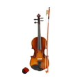 thumbnail image 4 of 1/8 Kids Violin for Kids Ages 4-5, Kids Violin Beginners with Case, Bow and Rosin, Violin Set for Beginners, Holiday Gift, Nature Color, 4 of 9