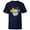 Navy, variant on Ice Age Manny Mammoth Hero Tango with My Tusks - Short Sleeve T-Shirt for Kids - Customized-White