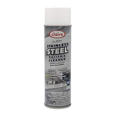 Claire Manufacturing CL8411PK Stainless Steel Polish Cleaner, 15 Ounce (Pack of 1)