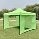 thumbnail image 1 of Toldo 3x3 m Verde Limón 2 paredes con ventanas y 1 lisa MrToldo 3x3 c/vv, 1 of 2