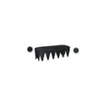thumbnail image 2 of Meridian Furniture Altair Black Velour Fur Fabric Bench, 2 of 8