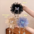 thumbnail image 2 of Elegant Mesh Petal Hair Claw Clip With Soft Fabric Trim, Secure Hold Hair Accessory For Women Girls Everyday Styling, 2 of 6