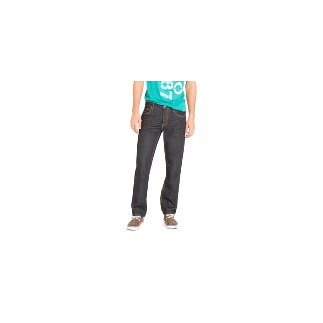 Aeropostale Essex Straight Leg Jeans para Hombre, Azul, 32W x 32L Aeropostale Pierna recta