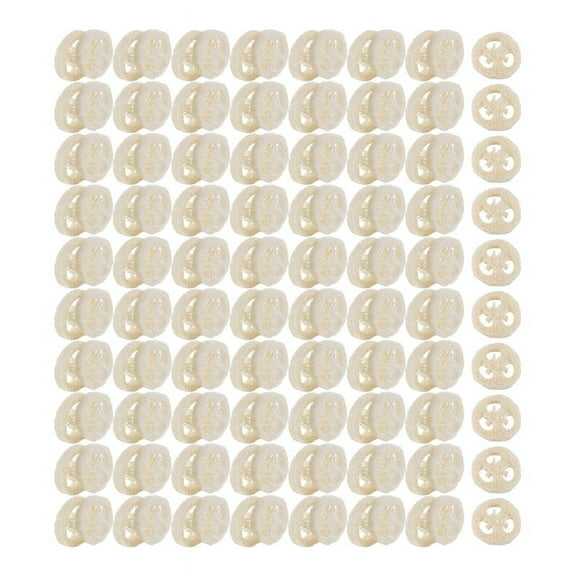 150Pcs Natural Loofah Luffa Loofa Slices Handmade Loofah Soap Box Tray Tools Cleaner Sponge Soap Holder