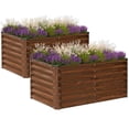 thumbnail image 6 of SnugNiture Raised Garden Bed 4×2×2 ft Planter Boxes Outdoor for Planting Plants (2pcs), 6 of 8