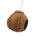 thumbnail image 6 of Ludlz Coconut Bird Nest,Natural Coconut Shell Bird Nest House Hut Cage for Pet Parrot Budgies Parakeet, 6 of 7