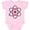 AD-Pink, variant on Inktastic Science Atom Cute Physicist Boys or Girls Baby Bodysuit