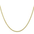thumbnail image 2 of Primal Gold 10 Karat Yellow Gold 2.00mm Diamond-cut Quadruple Rope Chain, 2 of 4