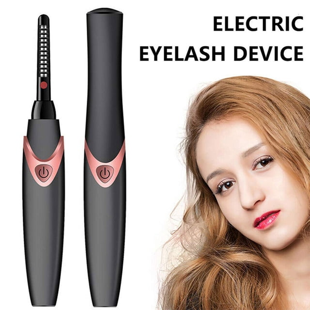 XWSHYW Rizadores de Pestañas Clip de Pestañas Femenino Clip de Carga Usb Clip de Calentamiento de Rizado Natural Rápido