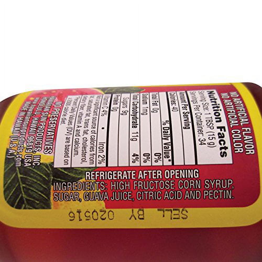 Hawaiian Sun Guava Jelly 18 ounces